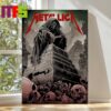 Metallica Estadio GNP Seguros Mexico 2024 September 22 M72 World Tour Poster Decor Canvas