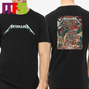 Metallica Mexico City 2024 Estadio GNP Seguros M72 World Tour No Repeat Weekend On September 29th Two Sided T-Shirt