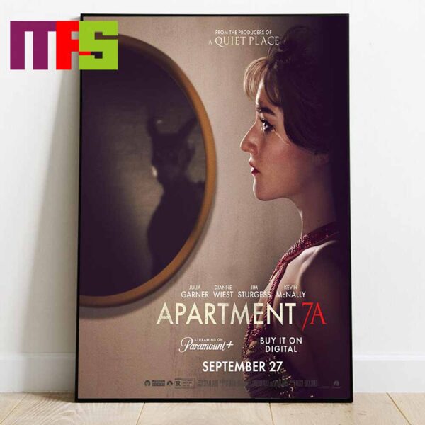 New Poster For Apartment 7A From The Produces Of A Quiet Place Release Septembet 27th 2024 Home Decor Poster Canvas