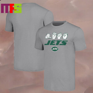 New York Jets The NFL ASL Collection Love Sign American Sign Language Unisex T-Shirt