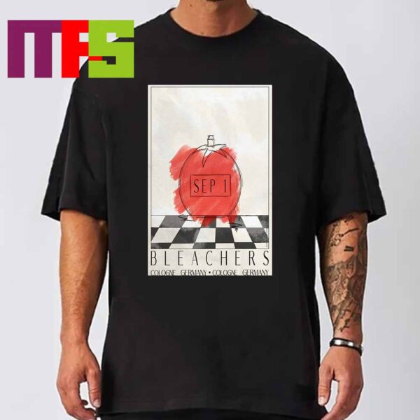 Official Bleachers From Studio To The Stage Tour Cologe Germany 2024 On September 1 Unisex T-Shirt