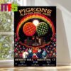 Official Pigeons Playing Ping Pong Charlotte NC Roseland 2024 On September 6 7 Poster Decor