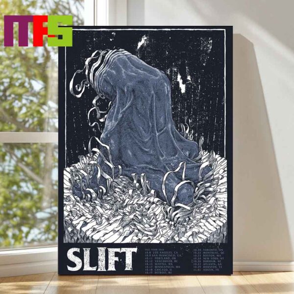 Slift US Tour 2024 Dates Schedule Calendar Poster Decor