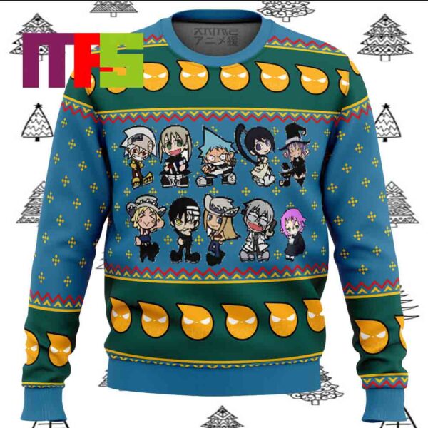 Soul Eater Chibi Ugly Christmas Sweater