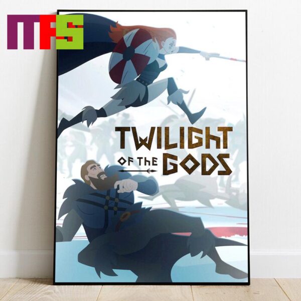 Twilight Of The Gods Release On Netflix September 19th 2024 Creator By Zack Snyder Home Decor Poster Canvas