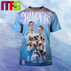 Vancouver Whitecaps FC Is The Champion Of The Canadian Championship 2024 All Over Print Shirt