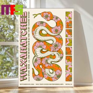 Waxahatchee Wolf Trap Center For Performing Arts Vienna VA 2024 On September 6th Home Decor Poster Canvas Waxahatchee Wolf Trap Center For Performing Arts Vienna VA 2024 On September 6th Home Decor Poster Canvas