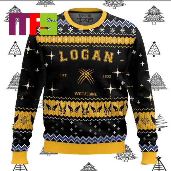 Wolverine Marvel Studios Ugly Christmas Sweater