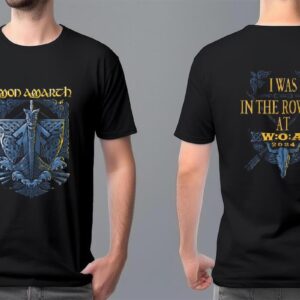 Amon Amarth Row Pit WOA 2024 Two Sides Unisex T Shirt