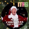 Donald Trump Make America Great Again 2024 Trump For President Christmas Holiday Ornament Tree Xmas Decor