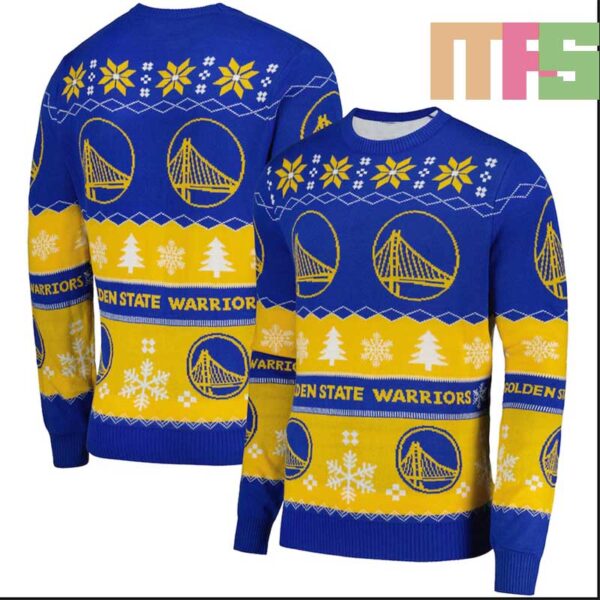 Golden State Warriors NBA 2024 Sweater Ugly Christmas