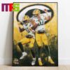 Houston Texans CJ Stroud And Tank Dell NFL Graffiti Home Decor Poster Canvas