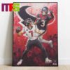 Green Bay Packers Jayden Reed And Jordan Love NFL Graffiti Home Decor Poster Canvas