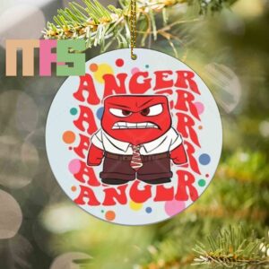 Inside Out 2 New Emotions Anger Christmas Tree Decorations Xmas Ornament Inside Out 2 New Emotions Anger Christmas Tree Decorations Xmas Ornament