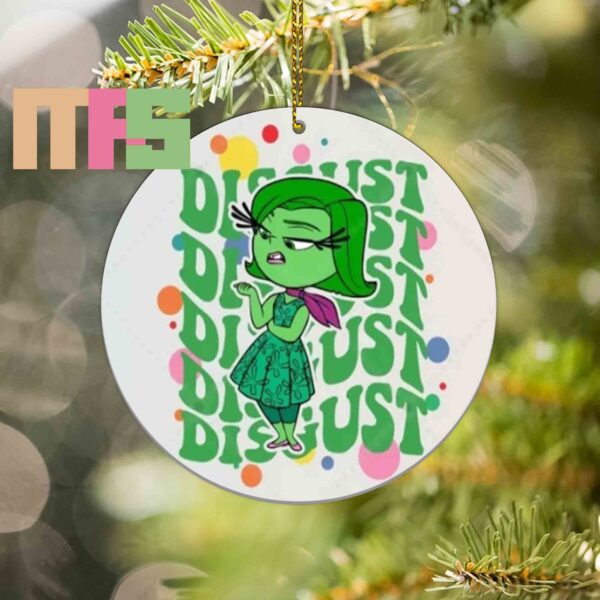 Inside Out 2 New Emotions Disgust Christmas Tree Decorations Xmas Ornament