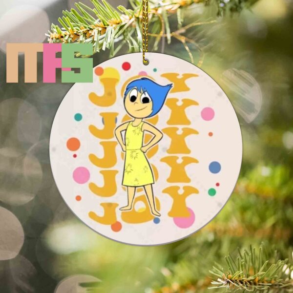 Inside Out 2 New Emotions Joy Christmas Tree Decorations Xmas Ornament