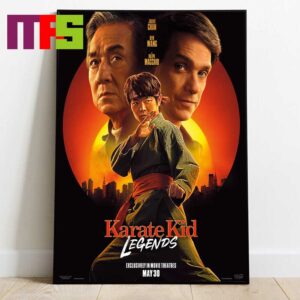 Karate Kid Legends Movie In Theatres May 30th 2025 Home Decor Poster Canvas
