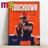 Jackson Meeks Syracuse Football Wide Receiver No 7 Vs UNLV NCAA 2024 Game 5 Home Decor Poster Canvas