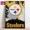 Pittsburgh Steelers T J Watt NFL Winning Words Black And Gold Say Watt Steeler Nation Sack King Home Decor Poster Canvas