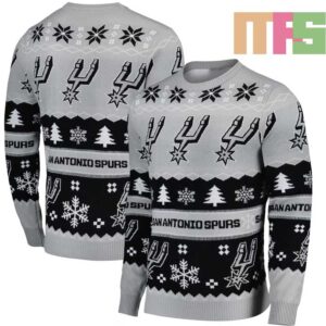 San Antonio Spurs 2024 NBA Sweater Ugly Christmas