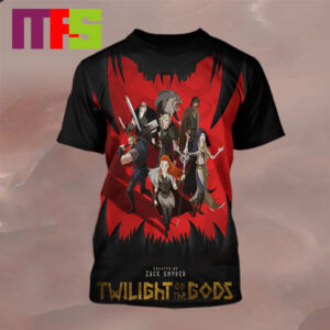 Twilight Of The Gods Creator By Zack Snyder Release On Netflix September 19th 2024 All Over Print T-Shirt