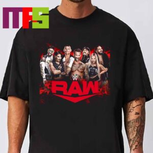 WWE Raw On Netflix January 6th 2025 CM Punk Rhea Ripley Liv Morgan Classic T-Shirt