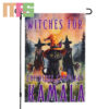 Witches For Kamala Harris Childless Cats Ladies 2024 Halloween Garden Flag