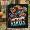 Witches For Kamala Harris Presidential Election Halloween Garden Flag