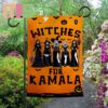 Witches For Kamala Harris Presidential Election Halloween Garden House Flag