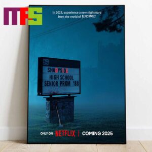 Fear Street Prom Queen Movie 2025 Only On Netflix Home Decor Poster Canvas