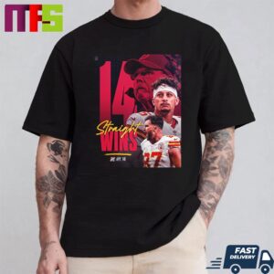 NFL Kansas City Chiefs Extend Winning Streak To 14 Games Unisex T Shirt