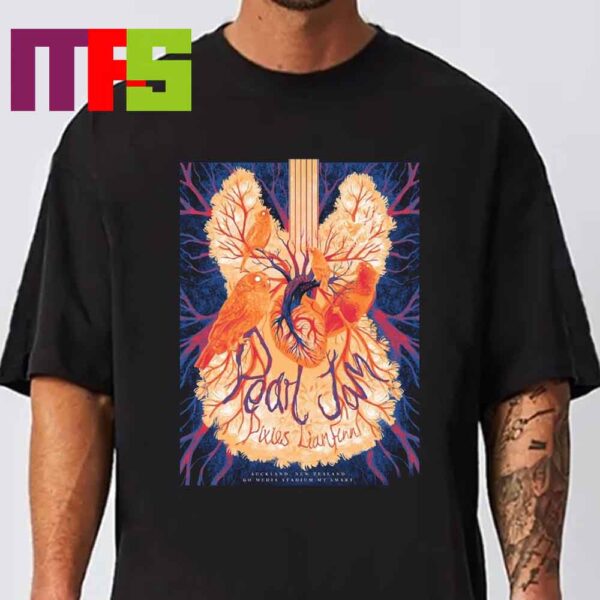 Pearl Jam Auckland New Zealand 2024 Go Media Stadium MT Smart On November 8th Classic T-Shirt