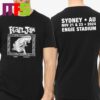 Pearl Jam Engie Stadium Sydney Australia Tour On November 23th 2024 Event Two Sided T-Shirt