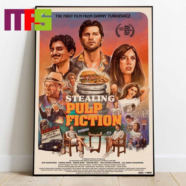 Stealing Pulp Fiction Heist Comedy Movie The First Film From Danny Turkiewicz Home Decor Poster Canvas